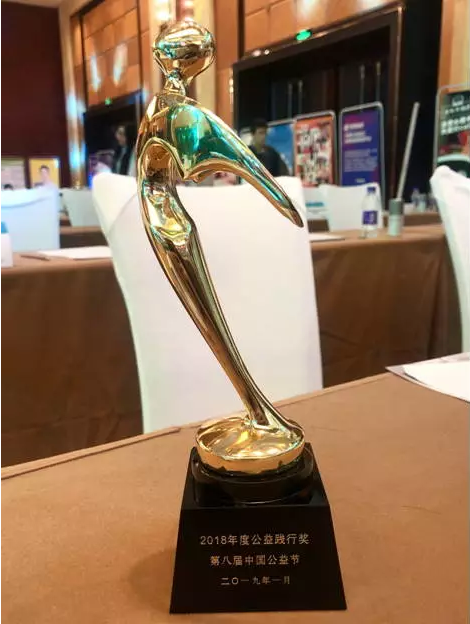 rb88随行版股份再获殊荣 荣膺“2018年度中国最佳公益践行奖